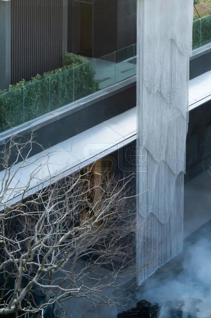 Decorative Chain Link Curtains for Office Partitions & Room Dividers