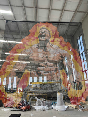 Aluminum Chain Curtains for Exhibitions, Stage Design & Retail Displays